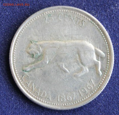 С 1 руб. КАНАДА 25с 1967г. РЫСЬ  до 18.09 в 22-00 - IMG_3298.JPG