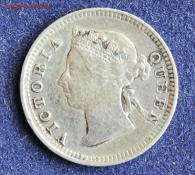 С 1 руб. БРИТ. HONG-KONG 5с 1892г. Виктория до 18.09 в 22-00 - IMG_3312.JPG
