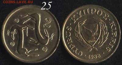 Кипр 2 цента 1988 до 22:00мск 19.09.16 - Кипр 2-1988