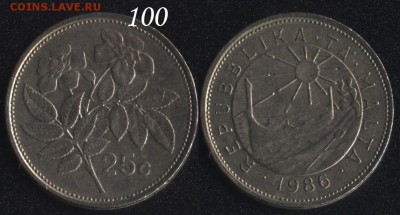 Мальта 25 центов 1986 до 22:00мск 19.09.16 - Мальта 25-1986