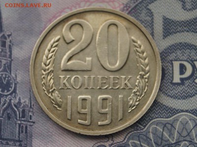 20 копеек 1991г.Без буквы , с остью. до 22.00 16.09.2016 - DSC08112.JPG