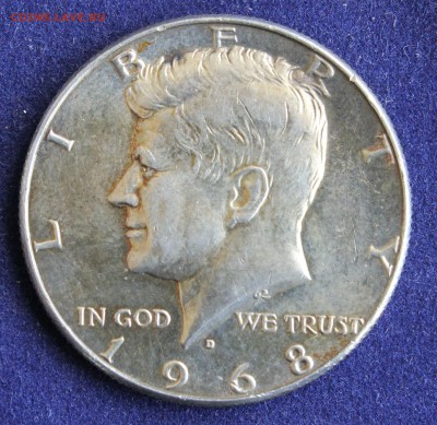 С 1 руб. USA HALF DOLLAR 1968г. КЕННЕДИ  до 19.09 в 22-00 - IMG_3261.JPG