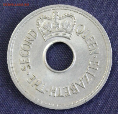 С 1 руб. БРИТ.ФИДЖИ пенни 1964г. С ДЫРОЧКОЙ до 19.09 в 22-00 - IMG_3106.JPG