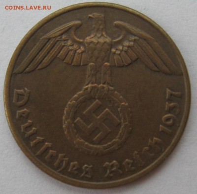 Германия 1 пфенинг 1937 год - IMG_6084.JPG
