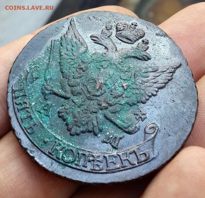 5 копеек 1794 г. АМ перечекан - 20160816_173056