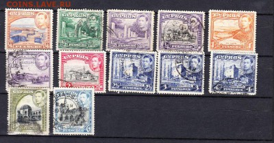 Колонии Кипр 1938 12м - 23