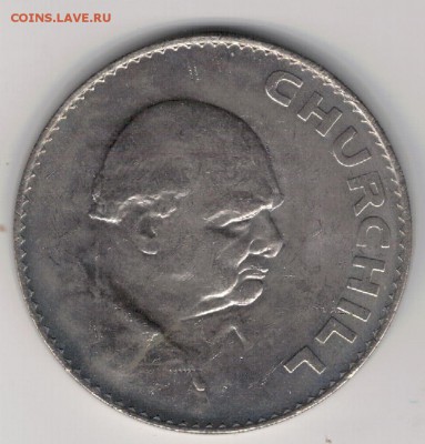 Великобритания крона 1965 Черчилль до 19.09.16 в 22.00мск - 4-в65а