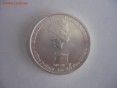 5 долларов Токелау 2014.Год лошади.Серебро 999 проба 18.09.2 - P1240769.JPG