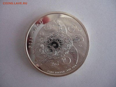 2 доллара Фиджи 2013.Черепаха.Серебро 999. 18.09. 22:15 - P1240749.JPG