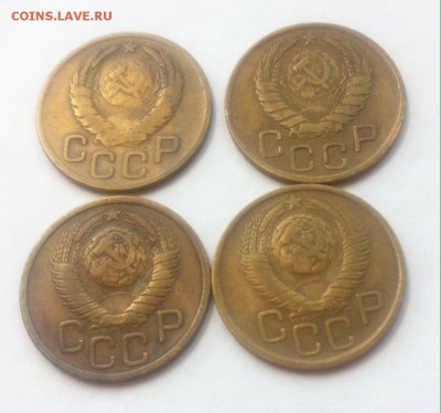 3 копейки 1946г-2шт,1949-2шт до 20.09.16г. - 346-49.JPG