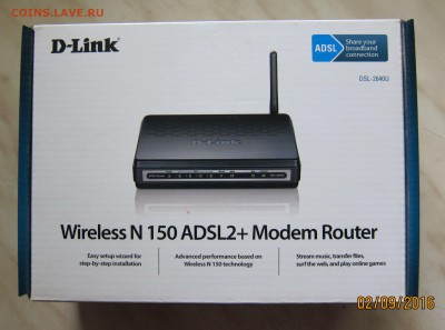 МОДЕМ D-Link dsl 2640U   до 18.09.  22-00 мск - мод_1.JPG