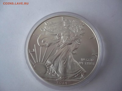 1 доллар США 2014 г.Серебро 999 проба 18.09. 22:15 - P1260316.JPG