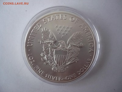 1 доллар США 2014 г.Серебро 999 проба 18.09. 22:15 - P1260319.JPG