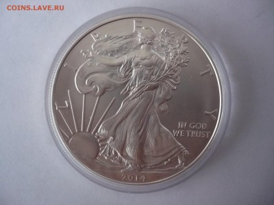 1 доллар США 2014 г.Серебро 999 проба 18.09. 22:15 - P1260313.JPG