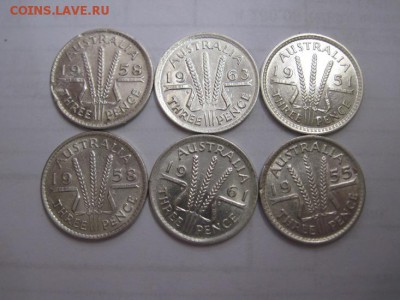 3 пенса Австралия 1951-61 сер. 6 шт  до 17.09.16 - IMG_3862.JPG