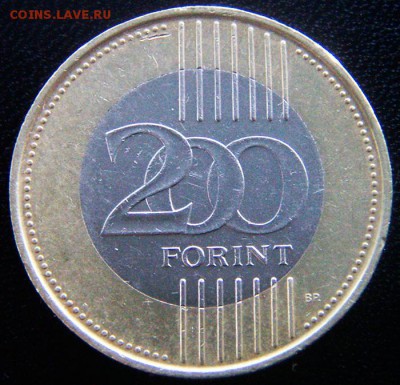 Венгрия_200 форинтов 2009 "Дунайский мост"; до 15.09_22.39мс - 12562