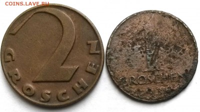 Австрия 2 гроша 1928г.  Окон 21.09.16 в 22.00 мск - ав2