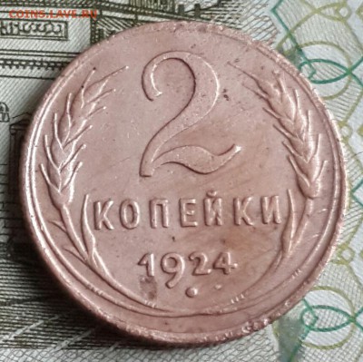 2 копейки 1924. Рельефная. До 18.09.2016 в 22.00 - 20160915_181929-1
