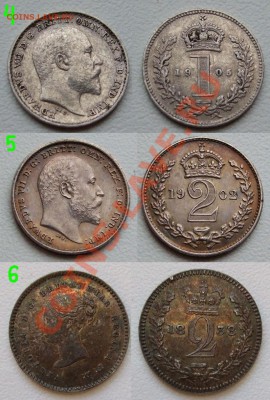 Великобритания maundy money - серебро 2 фото.JPG