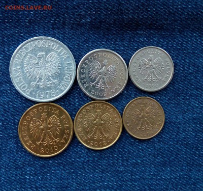 1,2,5,10,20 и 50 грошей Польши,до 18.09 - y1i6ejxm4Y4