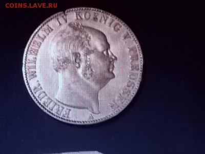 1 Таллер Германия Пруссия 1854 года оценка - DSCN2813.JPG