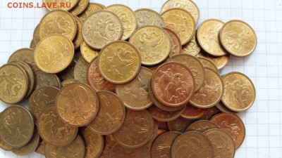 10коп 2007сп (100 шт) + 2008 (100шт). до 23.09. - 10 коп спмд7
