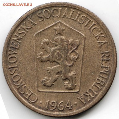 Чехословакия. 1 крона 1964 г. до 24.00 23.09.16 г. - Scan-160916-0048