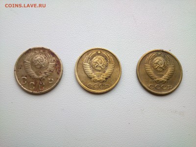 2 КОПЕЙКИ 1948 ГОДА 1975 Г. 1985 Г. ОЦЕНКА - DSC_0262