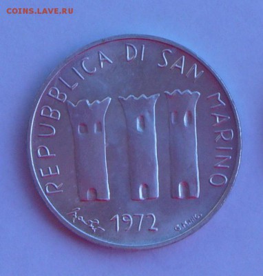Сан-Марино. 500 лир 1972. До 23.09, 22-00 - 031-2