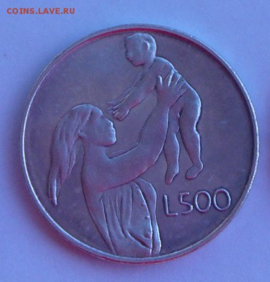 Сан-Марино. 500 лир 1972. До 23.09, 22-00 - 031-1