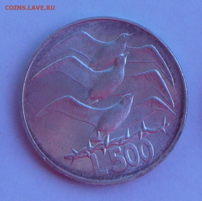 Сан-Марино. 500 лир 1975 (2). До 23.09, 22-00 - 035-1