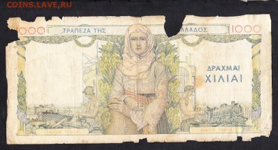 Греция 1935 1000др до 19 09 - 909