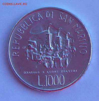 Сан-Марино. 1000 лир 1978. До 23.09, 22-00 - 051-2
