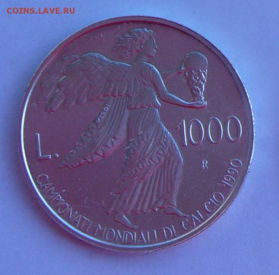 Сан-Марино. 1000 лир 1990. До 23.09, 22-00 - 057-1