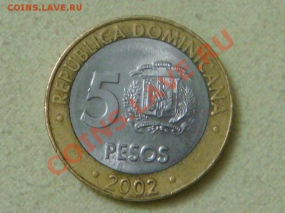 -v-Доминик.респуб. 5песо 2002г.бимет. до 13.12(21.00) - DSC09842.JPG