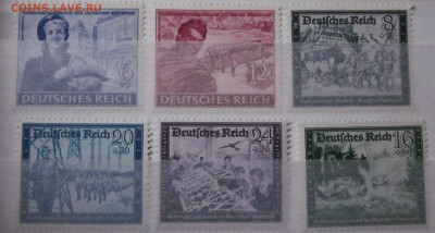 Германия Рейх полная серия почта 1944 чистые - IMG_2039.JPG