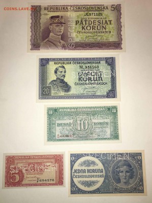 Чехославакия 1945-46 набор образцы - IMG_8568.JPG