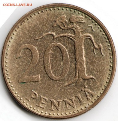 Финляндия. 20 пенни 1963 г. до 24.00 24.09.16 г. - Scan-160916-0056