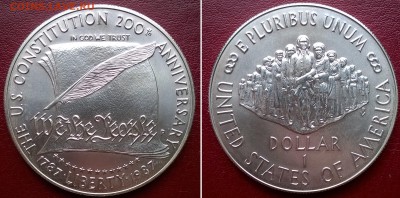 Доллары США - 1д1987