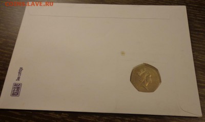 АНГЛИЯ - 50п. БРИТАНСКОЕ ПРЕЗИДЕНТСТВО В ЕВРОПЕ 25.09, 22.00 - Англия 50 п Британское президенство в Европе 1992 конверт_2