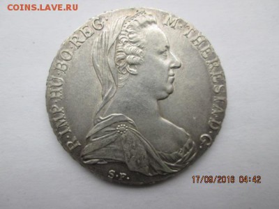 Талер 1780 г. Мария Терезия, рестрайк, до 23. 09 - 2016-09-17 01-42-43.JPG