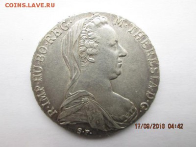 Талер 1780 г. Мария Терезия, рестрайк, до 23. 09 - 2016-09-17 01-42-57.JPG