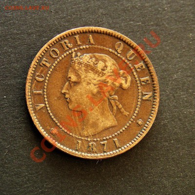 Канада, о. Принца Эдуарда 1цент, 1871г. - до 12.12 22:00 мск - 1cent a