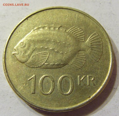 100 крон 1995 Исландия 25.09.2016 22:00 МСК - CIMG5031.JPG