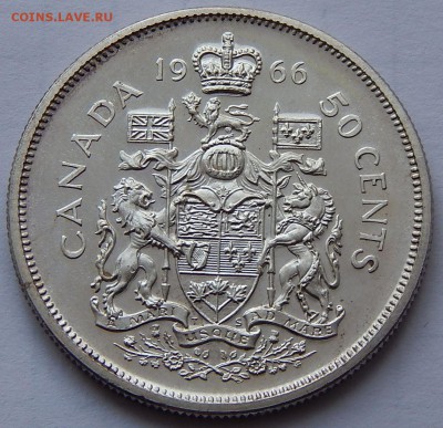 Канада 50 центов 1966 Елизавета II, до 27.09.16 в 22:00 МСК - 4043.JPG