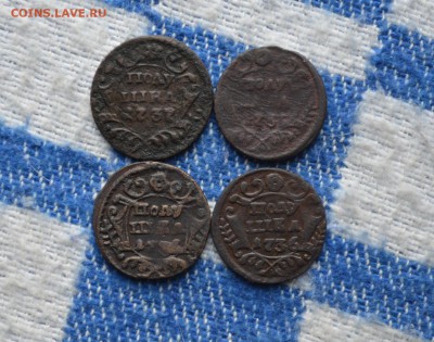 4 полушки 1735,1736,1737 годов до 22.09.2016г. 22-00 по МСК - DSC_0074.JPG