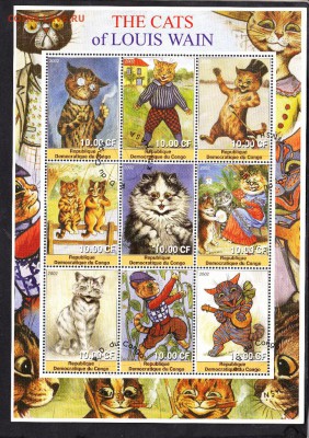 Конго 2002 кошки лист - 12