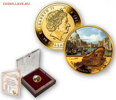 Монеты с Корабликами - SOS_Venice_Santa_Maria gold
