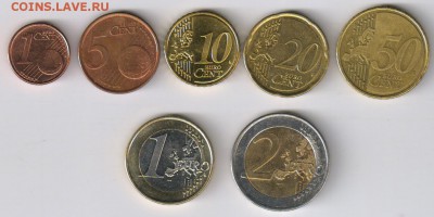 КИПР - 7 монет от 1 цента до 2 ЕВРО до 26.09.2016г 21-00 - КИПР - 7 монет01