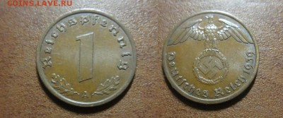 1939 Третий рейх, 1 пф, до 26.09 в 22-15 мск - IMG_7933.JPG